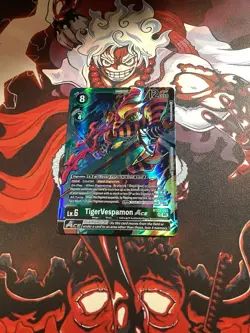 Digimon Card Game TigerVespamon ACE BT23-045 SR BT23 Hackers Slumber - Image 2