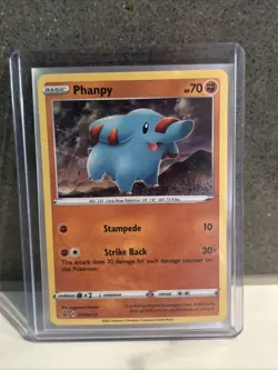 Pokemon TCG Cards Phanpy SWSH117 Black Star Promo Holo NM - Image 1