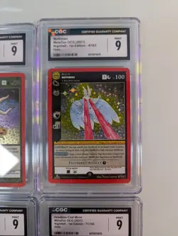 2021 MetaZoo Nightfall 1st Edition Holo- Lot Of 4 CGC 9 Graded Cards - Image 3