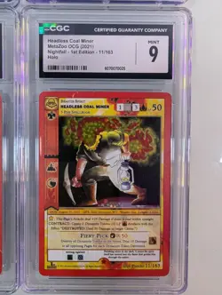 2021 MetaZoo Nightfall 1st Edition Holo- Lot Of 4 CGC 9 Graded Cards - Image 5