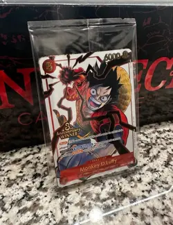 One piece 3rd Anniversary Winner Cards 2025 - Sealed - English - Luffy Sabo Ace - Image 1