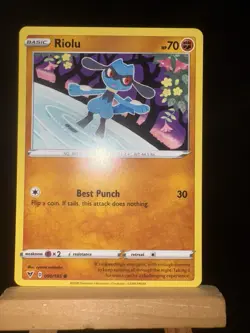 RIOLU - 090/185 Vivid Voltage - NM - Regular Common - Pokemon TCG Card - Image 4