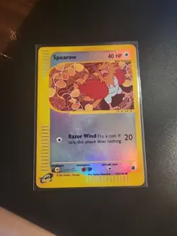 Spearow 130/165 Expedition 2002 Reverse Holo E-Series Vintage Pokemon Card TCG - Image 1