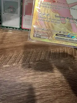 Mew ex 205/165 Scarlet & Violet 151 Full Art Secret Rare Holo Pokemon Card NM - Image 5
