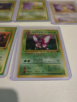 Lot Of 7 Japanese Jungle Pokemon Cards Near Mint - Image 3