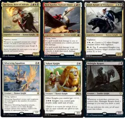 Custom Commander Deck - Syr Gwyn, Hero of Ashvale - Knights & Equipment - NM - Image 1