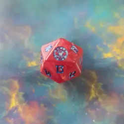 Magic The Gathering Oversized D20 Spindown Life Counter Marvel's Spider-Man Dice - Image 1