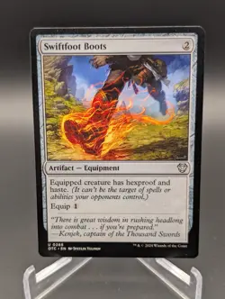 Swiftfoot Boots Commander: Outlaws of Thunder Junction Regular - Image 1