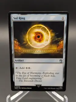 Sol Ring Universes Beyond: Doctor Who Regular - Image 1