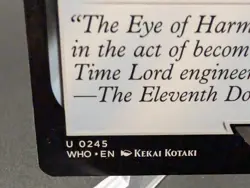 Sol Ring Universes Beyond: Doctor Who Regular - Image 2