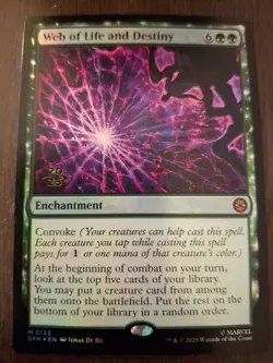 Web of Life and Destiny (Pre-Release) Marvel's Spider-Man Foil - Image 1