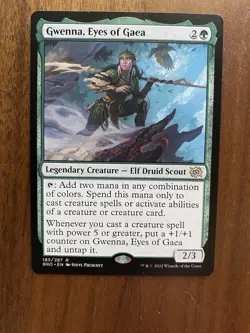 Gwenna, Eyes of Gaea x1 EX/NM The Brothers' War MTG - Image 1