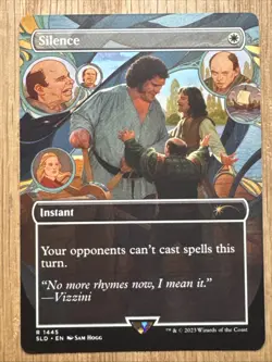 Silence - MTG - Secret Lair Drop Series (SLD) #1445 - Image 1