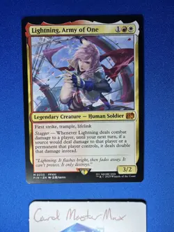 Lightning, Army of One M FINAL FANTASY 233 Normal NM - Image 1