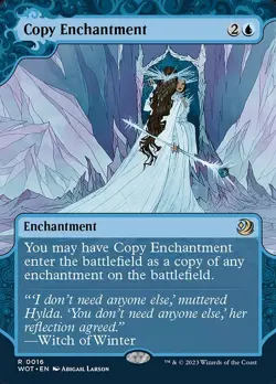 1x Copy Enchantment - Extended Art Showcase NM Eng MTG - WOE: Enchanting Tales - Image 1