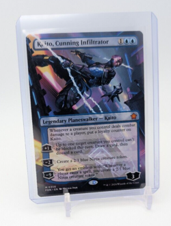 MTG - Kaito, Cunning Infiltrator - Borderless Mythic #358 - Foundations NM - Image 1