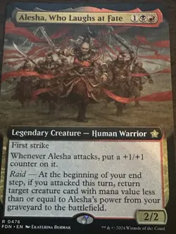 Alesha, Who Laughs at Fate (Extended Art) Foundations Regular - Image 1