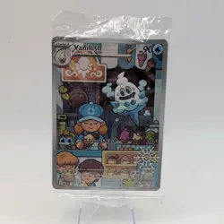 Pokemon Vanillish 190/182 2025 Holiday Calendar Stamped Promo SEALED - Image 1