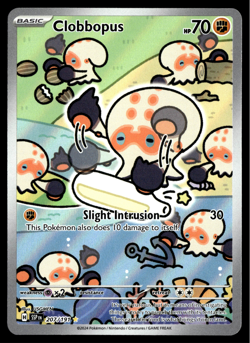 ✅Pokemon Clobbopus Illustration Rare SV08: Surging Sparks 207/191 ✅NM ✅ B4AD ✅ - Image 1