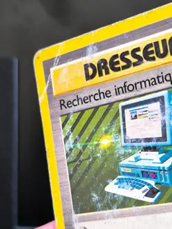 Carte Pokemon Recherche Informatique 71/102 Rare Set De Base Wizards FR - Image 4