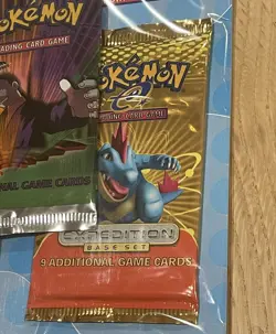Pokemon Expedition Base Blister Booster Set 3 Packs Gym Challenge 2002 WOTC - Image 3