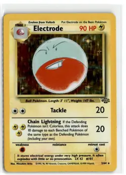 1999 POKEMON TCG JUNGLE ELECTRODE HOLO #2 - Image 1