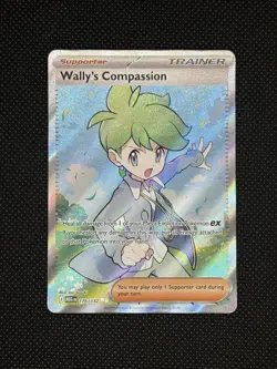 Pokemon TCG WALLY’S COMPASSION 176/132 Mega Evolution Full Art Trainer - Image 1