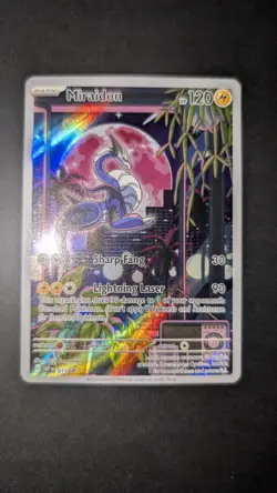 Pokemon TCG Miraidon SVP Black Star Promos SVP013 Holo Promo Promo - Image 3