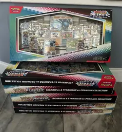 Pokemon Lucario Ex & Tyranitar Ex Premium Collection BRAND SEALED 2 Boxes - Image 1