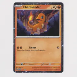Charmander SVP 047 Cosmos Holo Promo 151 Black Star Promo Pokemon TCG NM+ - Image 1