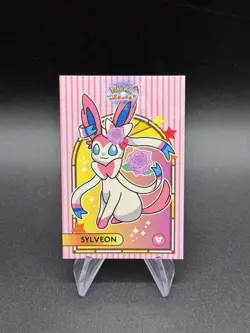 Pokemon Lets Go Eevee Database Set Sylveon Window Cracked Ice Peru US Seller - Image 1