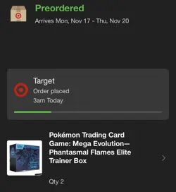 PRESALE 🔥Pokemon Mega Evolution Phantasmal Flames ETB Sealed ship 11/14 - Image 1