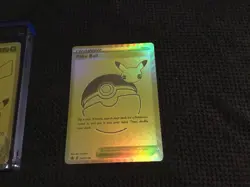POKEMON CELEBRATIONS UPC GOLD PROMO POKEBALL & PIKACHU V SET SWSH146 & SWSH145 - Image 4