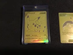 POKEMON CELEBRATIONS UPC GOLD PROMO POKEBALL & PIKACHU V SET SWSH146 & SWSH145 - Image 5