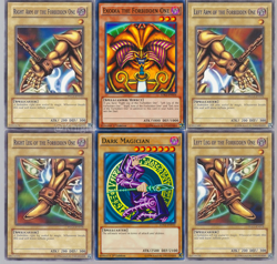 Yugioh Solomon Muto Deck - Exodia Forbidden One - Left Right Arm Dark Magician - Image 1
