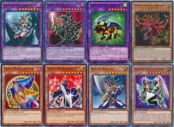 Yugioh Yami Yugi Complete Deck - Dark Magician Slifer the Sky Dragon Girl - NM - Image 1