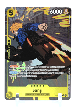 One Piece Card SANJI EB02-054 (R) Alt Art Anime 25th Collection English NM/M - Image 1