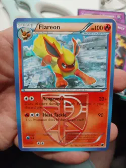 Pokemon TCG Flareon Team Plasma 12/116 Plasma Freeze Regular Card LP+ - Image 1