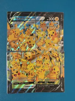 Pikachu V-Union [Set of 4] SWSH: Sword & Shield Promo Cards Holo - Image 1