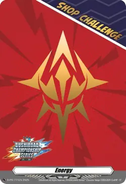 Cardfight Vanguard D Promo Cards - Energy (D-PR/771EN) Shop Challenge NM - Image 1