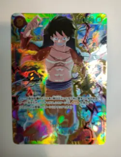 One Piece Card Monkey D. Luffy SEC OP09-119 Emperors in the New World JPN NM - Image 1