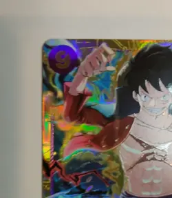 One Piece Card Monkey D. Luffy SEC OP09-119 Emperors in the New World JPN NM - Image 3