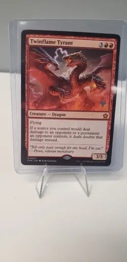 Magic MTG: Twinflame Tyrant #97 - Edge of Eternities Promo Pack Edition - Image 1