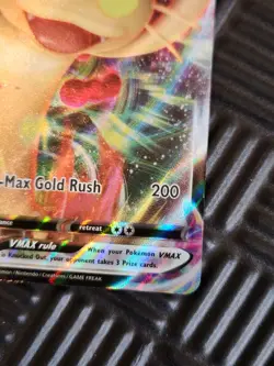 Meowth VMAX SWSH005 SWSH: Sword & Shield Promo Cards Holo LP - Image 2