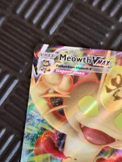 Meowth VMAX SWSH005 SWSH: Sword & Shield Promo Cards Holo LP - Image 4