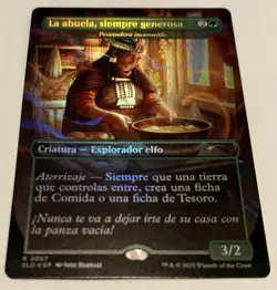 🌟 Tireless Provisioner La Abuela, Siempre Generosa SPANISH 🌈 FOIL MTG NALAC 🌟 - Image 1