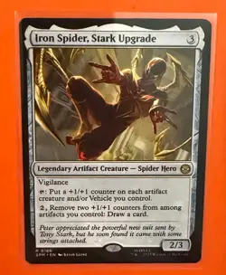 Iron Spider, Stark Upgrade (166), SPM, R, Regular - Image 1