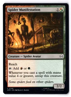 Spider Manifestation NM* Marvel's Spiderman ENGLISH 0148 mtg -UnltdCards - Image 1