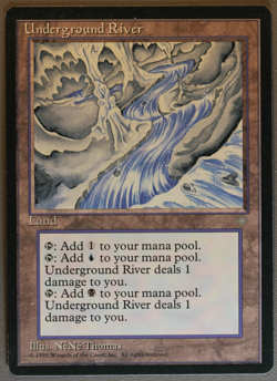 Underground River - MTG - Ice Age - Magic: The Gathering - Image 1