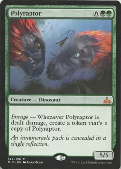 Polyraptor M Rivals of Ixalan 144 - LP MTG - Image 1